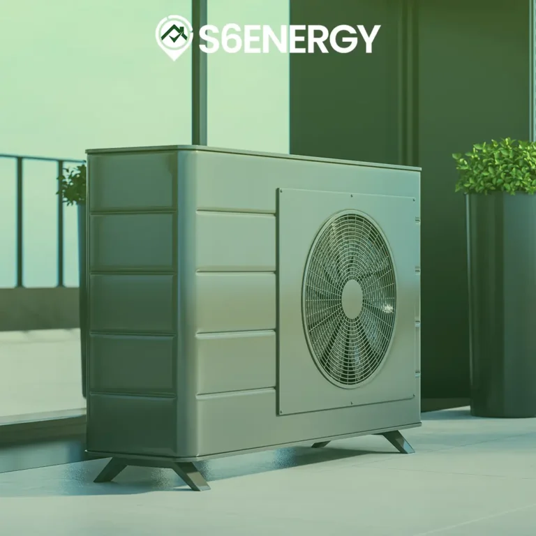 Air Source heat pump, S6energy