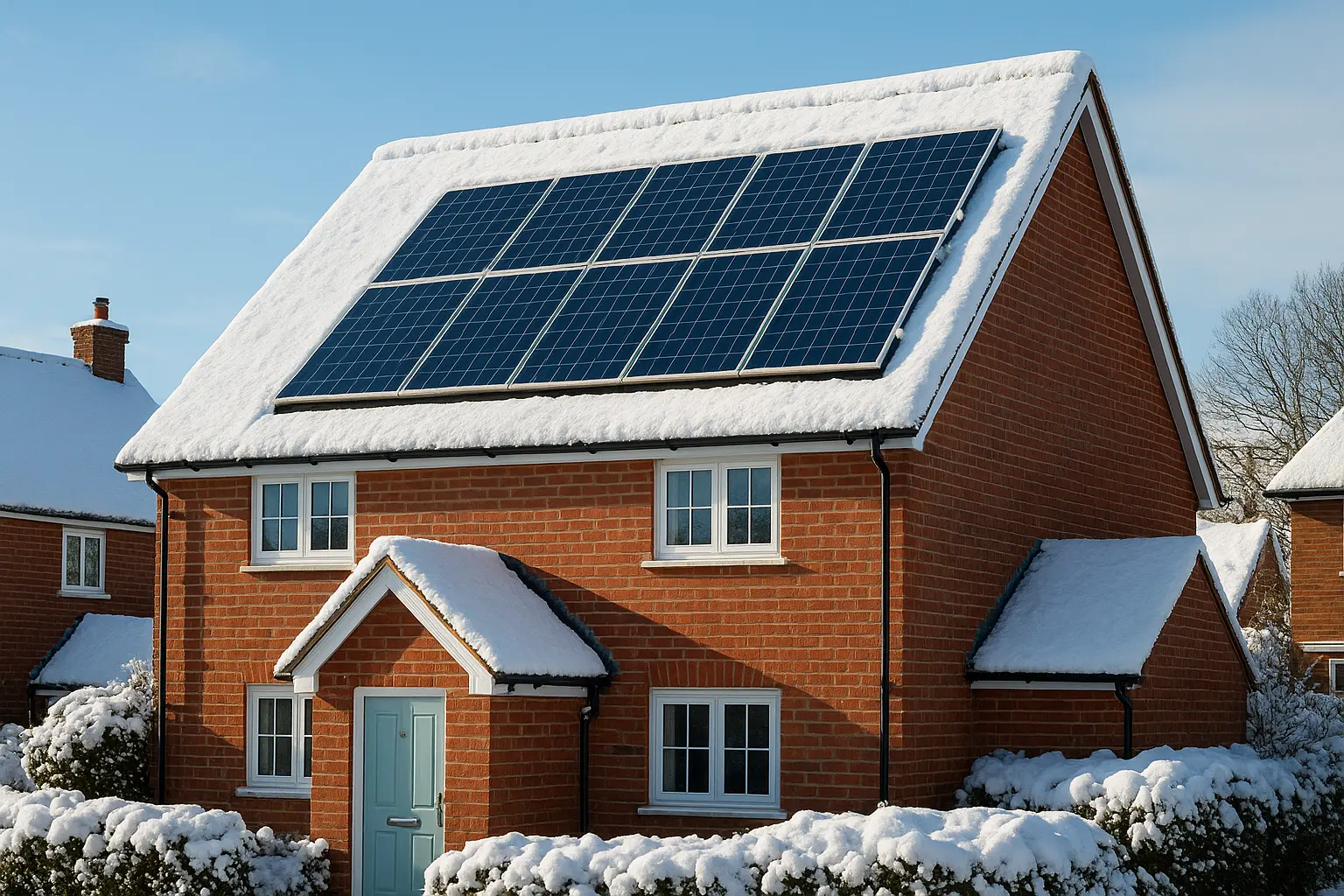 Winter Solar Panels in UK