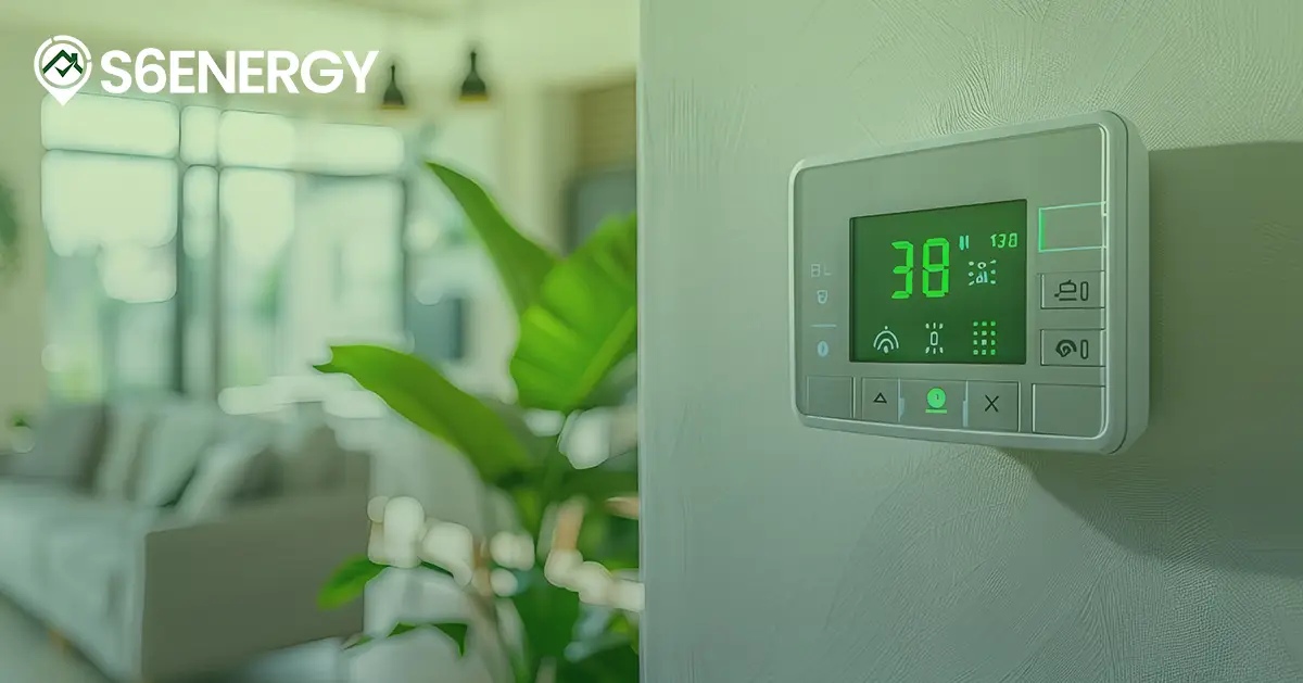 Smart heating control the temperature