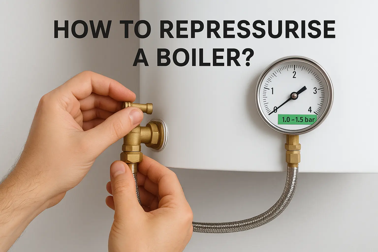 How to repressurise a boiler