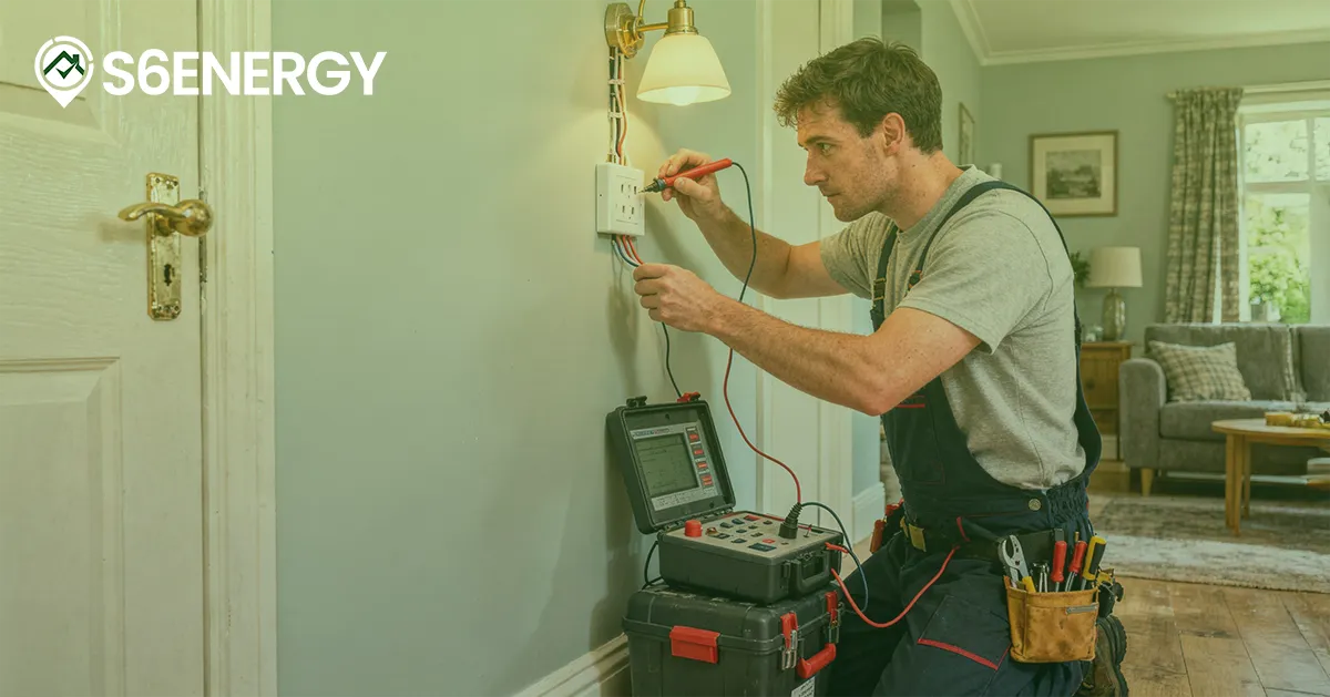 Electrical safety check and safety measures