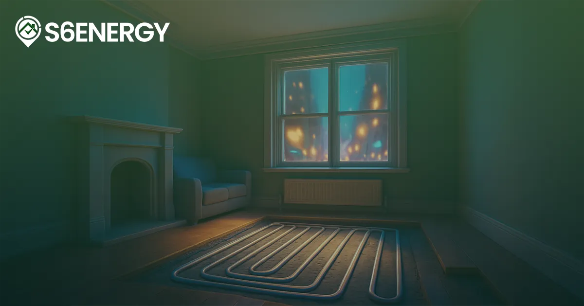 Retrofit-underfloor heating - s6energy