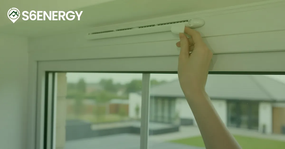 Window trickle-vents