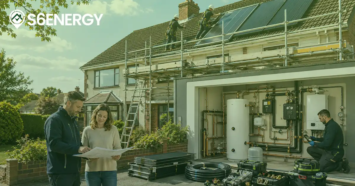 Boiler compatibility with solar panels UK S6energy 