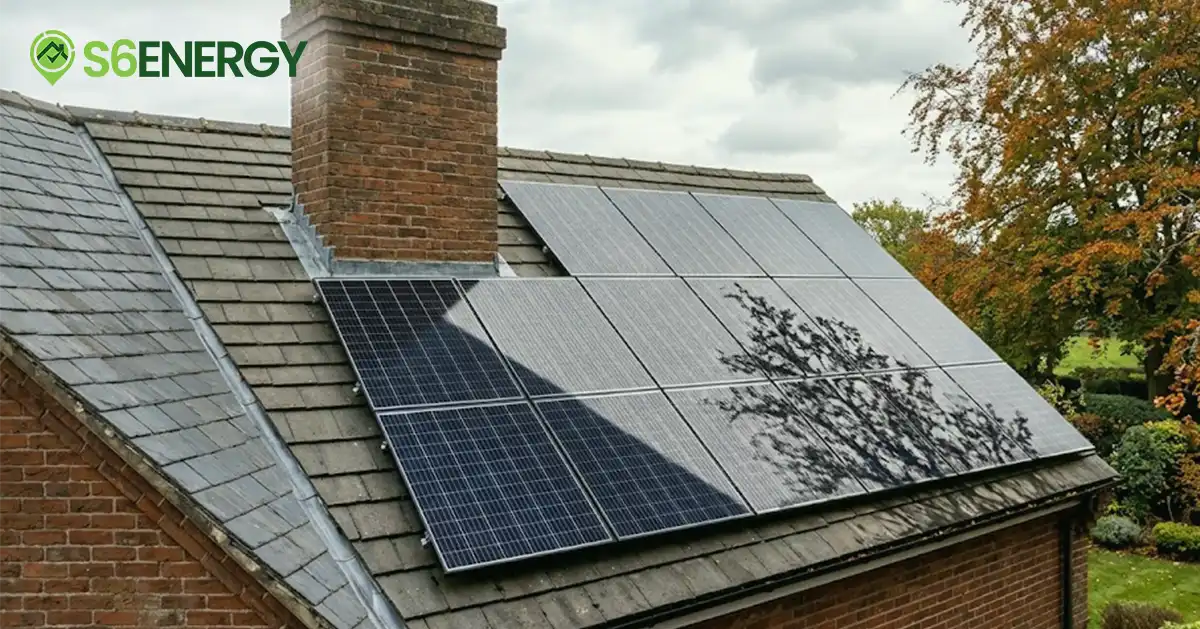 Solar panels need direct sunlight