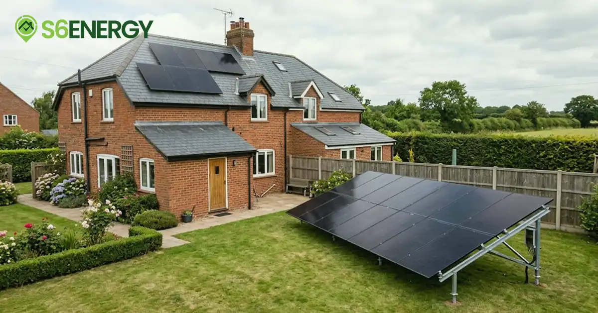 Ground-mounted solar panels Installation and planning